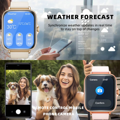 AquaSync™ 1.83” SmartWatch – Power, Style, and Control at a Glance