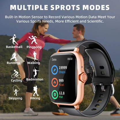 AquaSync™ 1.83” SmartWatch – Power, Style, and Control at a Glance